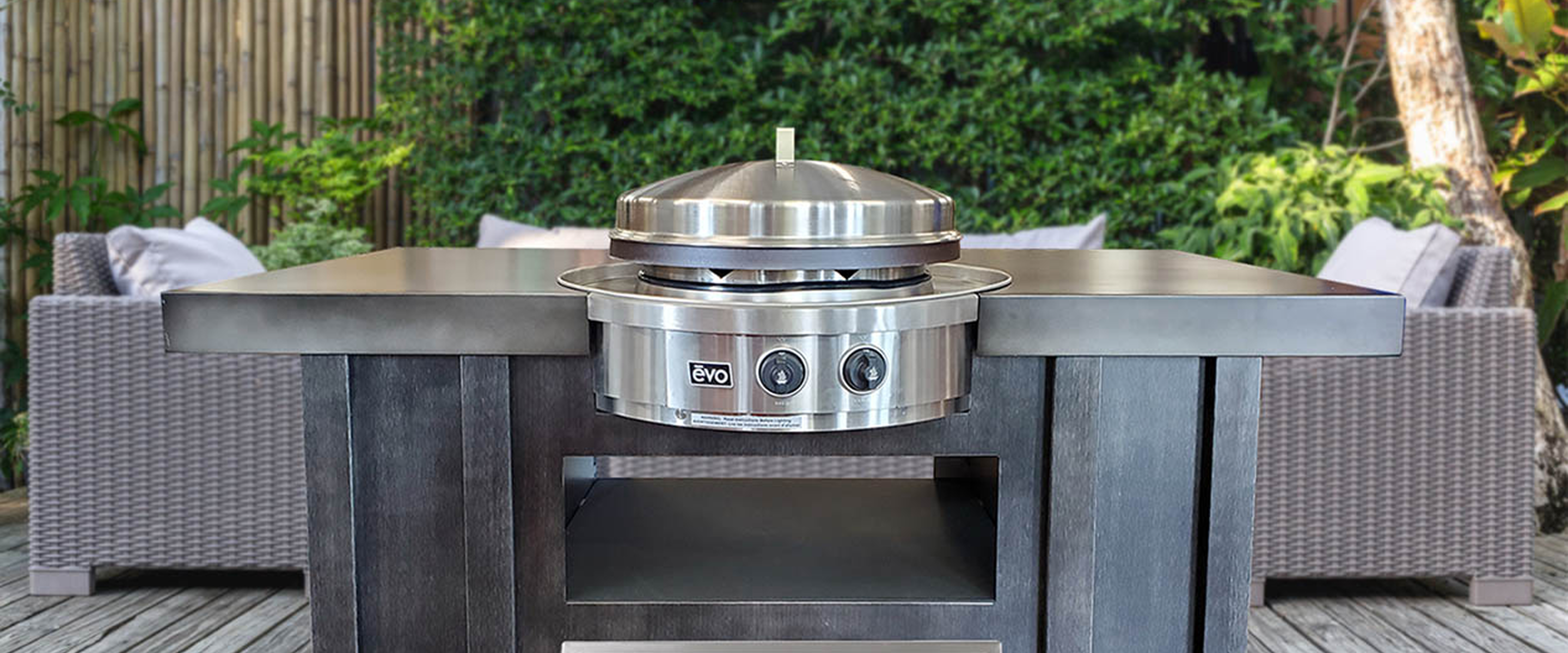 Outdoor grill setup 5