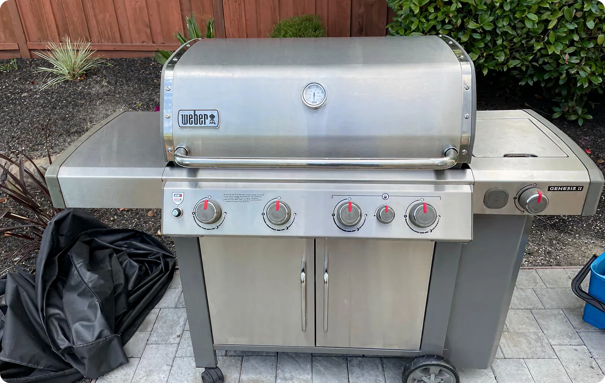 Grill serviced for John Plotts