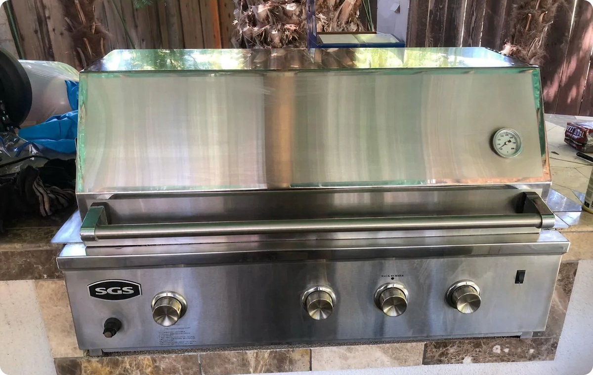 Grill serviced for Jeff Barraclough
